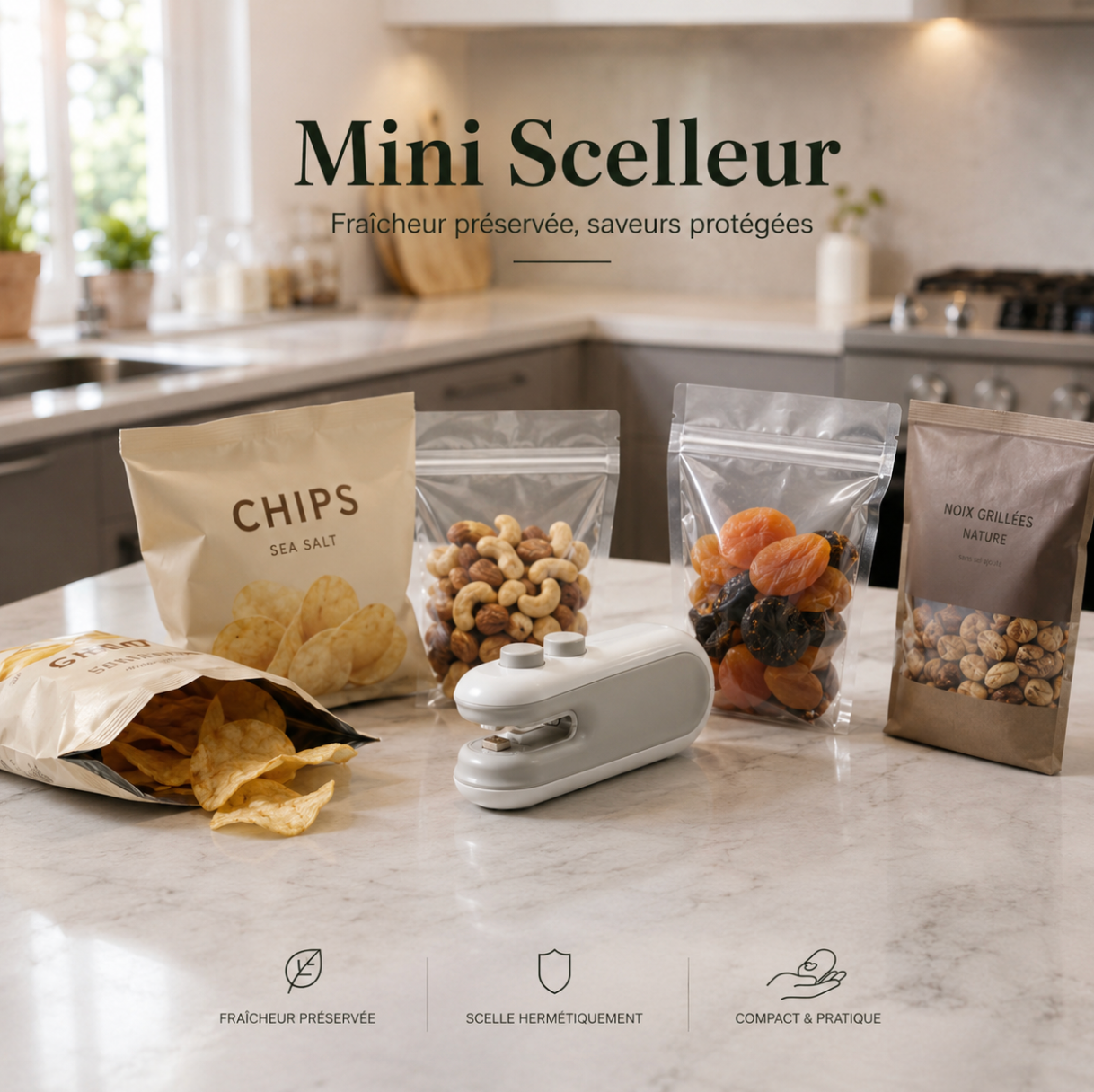 Mini Scelleur Rechargeable