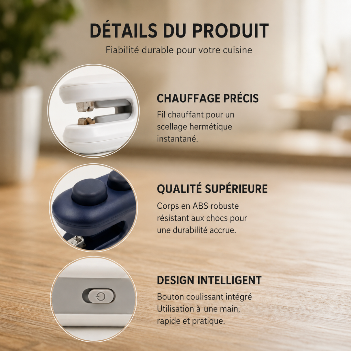 Mini Scelleur Rechargeable