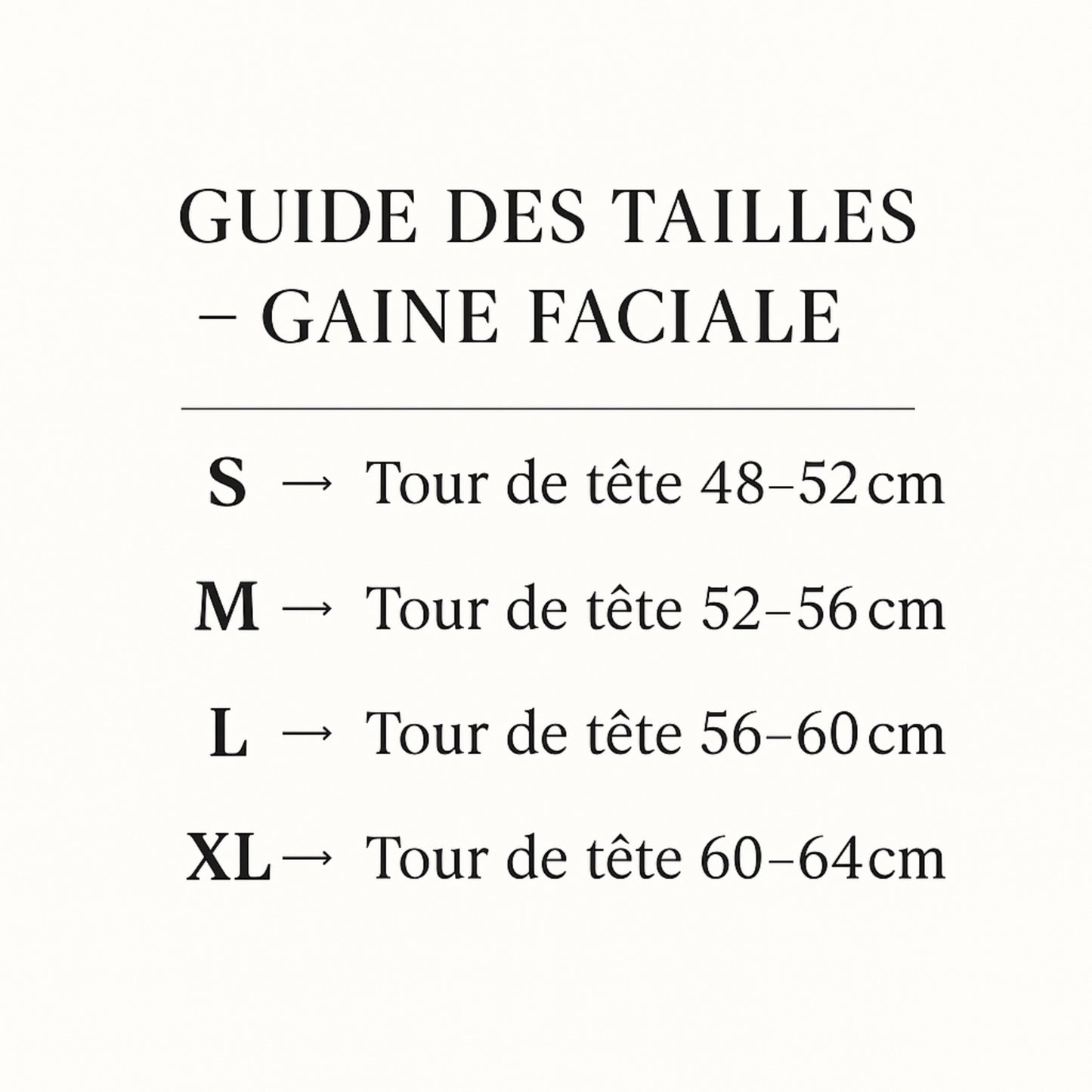 Gaine Faciale Amincissante